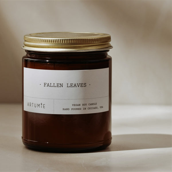 Fallen Leaves 9 oz Soy Candle