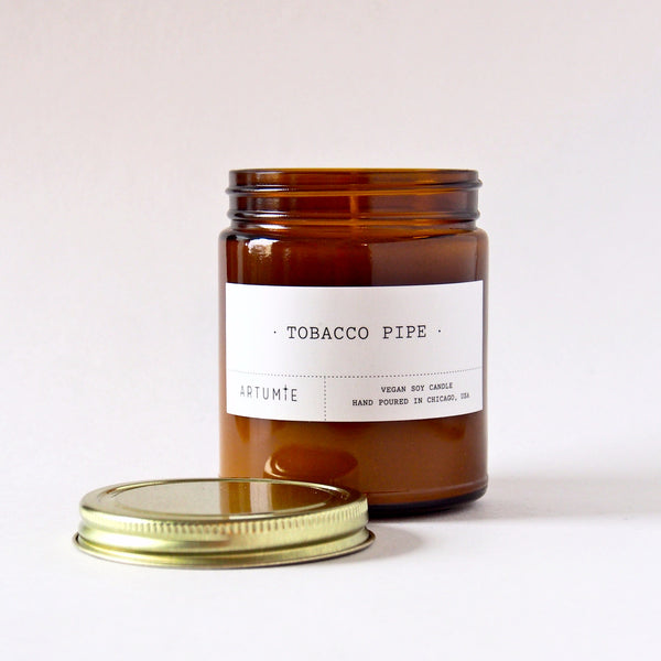 Tobacco Pipe 9 oz Soy Candle