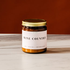 Wine Country 9 oz Soy Candle