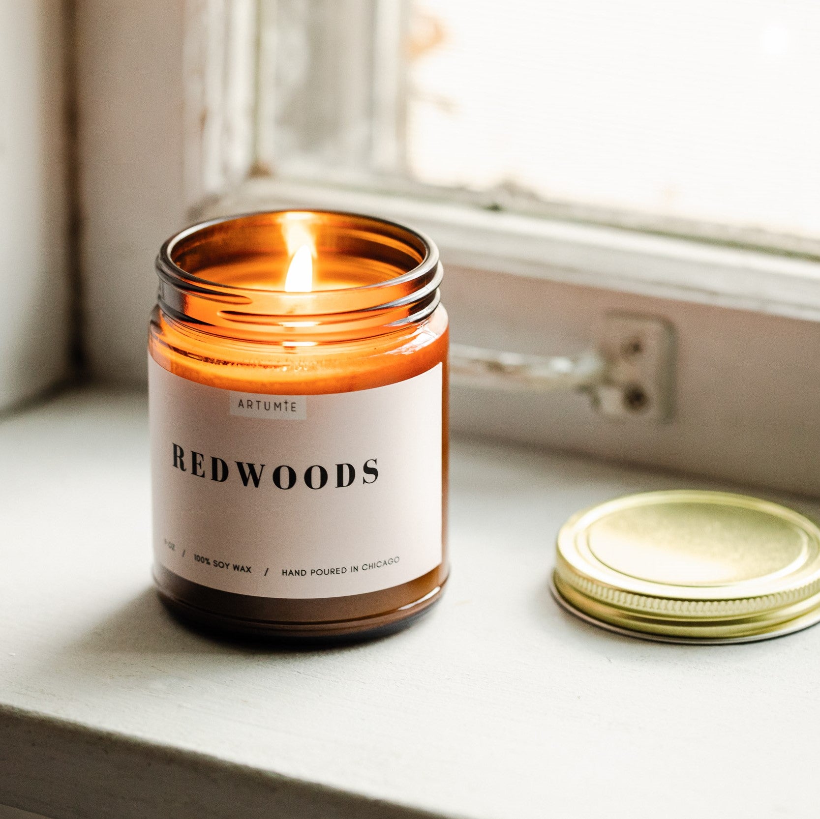 Redwoods Soy Candle – Queer Candle Co.