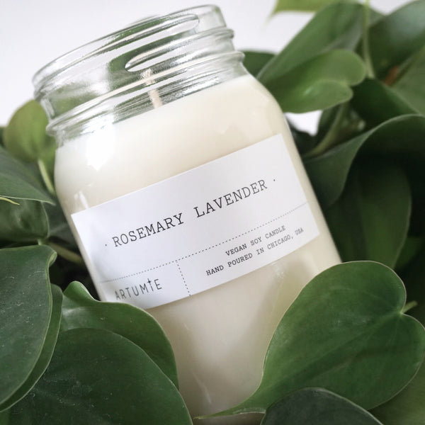 Rosemary Lavender 16 oz Soy Candle