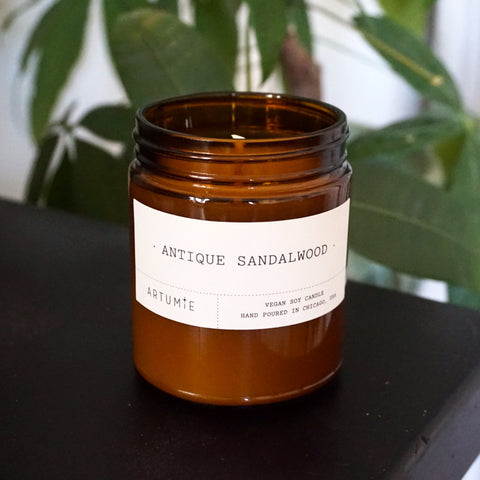 Antique Sandalwood 9 oz Soy Candle