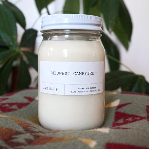Midwest Campfire 16 oz Soy Candle