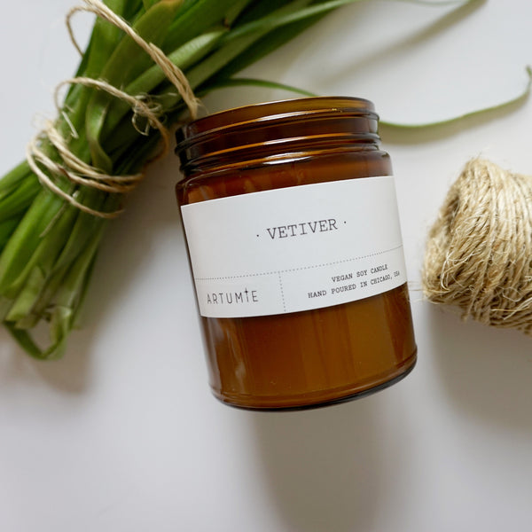 Vetiver 9 oz Soy Candle