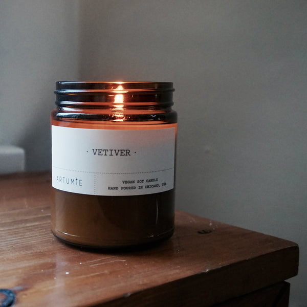 Vetiver 9 oz Soy Candle