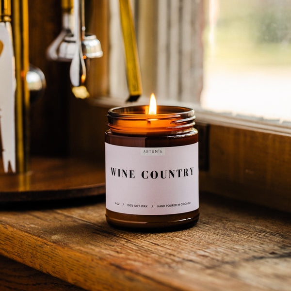 Wine Country 9 oz Soy Candle