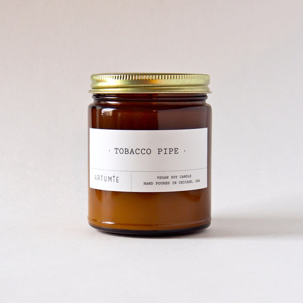 Tobacco Pipe 9 oz Soy Candle
